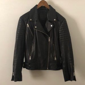 Papin leather jacket